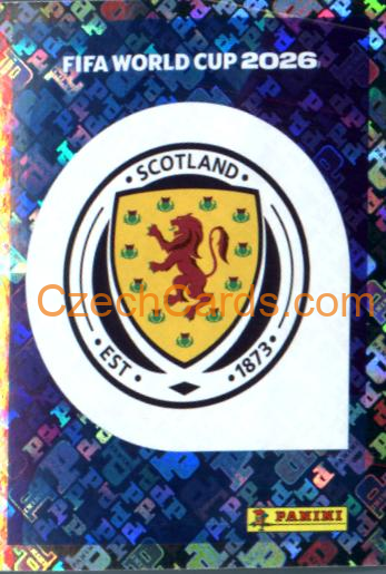Emblem Scotland 2026 Panini World Cup Sticker #SCO1