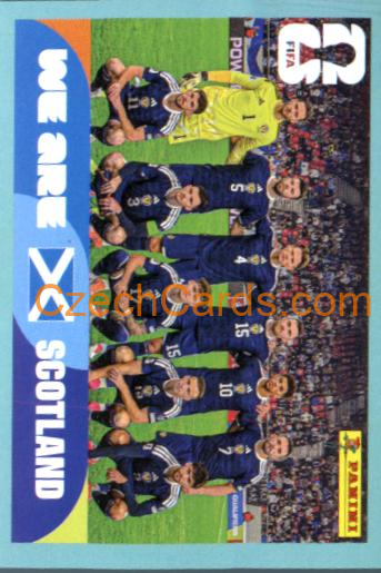 Team Photo Scotland 2026 Panini World Cup Sticker #SCO13