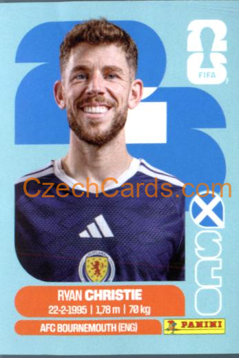 Ryan Christie 2026 Panini World Cup Sticker #SCO15
