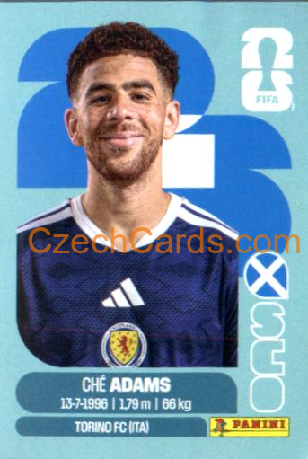 Che Adams 2026 Panini World Cup Sticker #SCO19