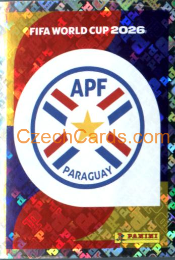 Emblem Paraguay 2026 Panini World Cup Sticker #PAR1