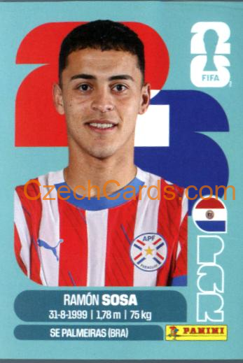 Ramon Sosa 2026 Panini World Cup Sticker #PAR18