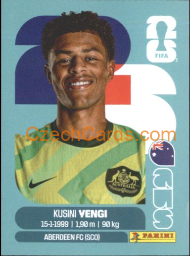 Kusini Yengi 2026 Panini World Cup Sticker #AUS18