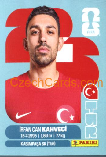Irfan Can Kahveci 2026 Panini World Cup Sticker #TUR15
