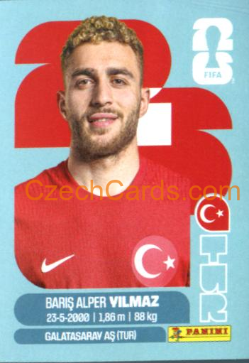 Baris Alper Yilmaz 2026 Panini World Cup Sticker #TUR18