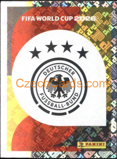 Emblem Germany 2026 Panini World Cup Sticker #GER1