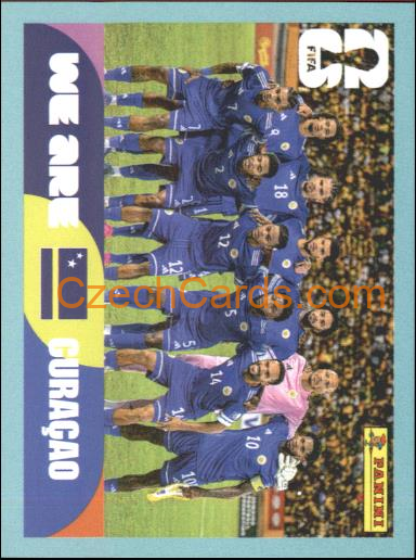 Team Photo 2026 Panini World Cup Sticker #CUW13