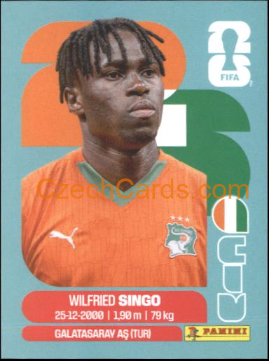 Wilfried Singo 2026 Panini World Cup Sticker #CIV4