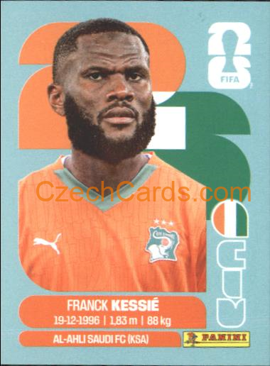 Franck Kessie 2026 Panini World Cup Sticker #CIV10