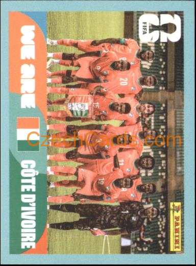 Team Photo Ivory Coast 2026 Panini World Cup Sticker #CIV13