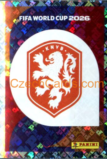 Emblem Netherlands 2026 Panini World Cup Sticker #NED1