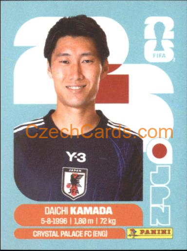 Daichi Kamada 2026 Panini World Cup Sticker #JPN11