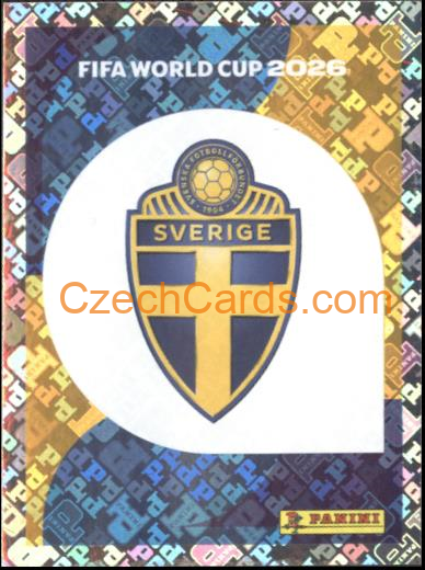 Emblem Sweden 2026 Panini World Cup Sticker #SWE1