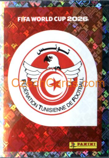 Emblem Tunisia 2026 Panini World Cup Sticker #TUN1