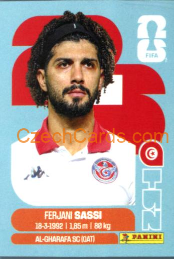Ferjani Sassi 2026 Panini World Cup Sticker #TUN11