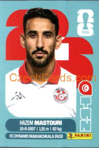 Hazem Mastouri 2026 Panini World Cup Sticker #TUN17