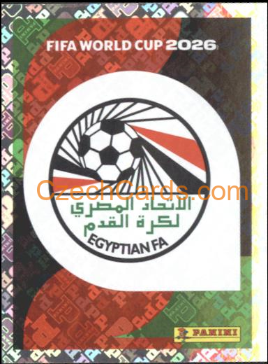 Emblem Egypt 2026 Panini World Cup Sticker #EGY1