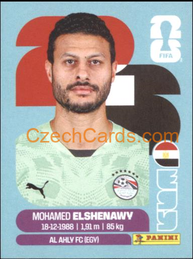 Mohamed El Shenawy 2026 Panini World Cup Sticker #EGY2