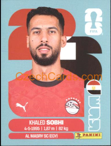 Khaled Sobhi 2026 Panini World Cup Sticker #EGY6
