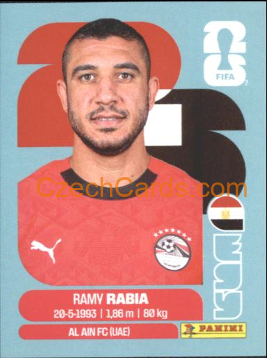 Ramy Rabia 2026 Panini World Cup Sticker #EGY7