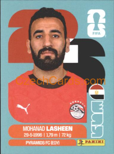 Mohamed Lasheen 2026 Panini World Cup Sticker #EGY14