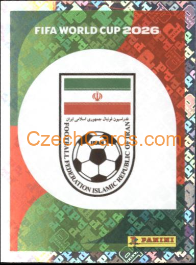 Emblem Iran 2026 Panini World Cup Sticker #IRN1