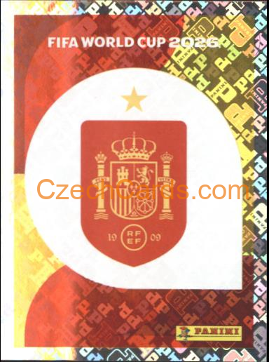 Emblem Spain 2026 Panini World Cup Sticker #ESP1