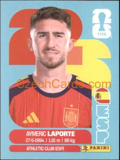 Aymeric Laporte 2026 Panini World Cup Sticker #ESP4