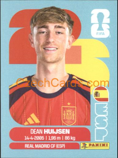 Dean Huijsen 2026 Panini World Cup Sticker #ESP5