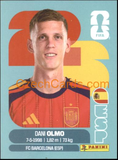 Dani Olmo 2026 Panini World Cup Sticker #ESP16