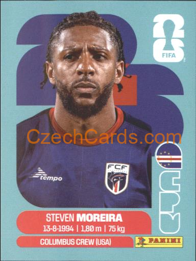 Steven Moreira 2026 Panini World Cup Sticker #CPV6