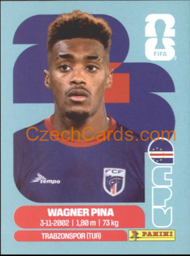 Wagner Pina 2026 Panini World Cup Sticker #CPV7