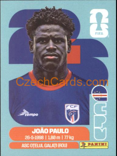 Joao Paulo 2026 Panini World Cup Sticker #CPV8