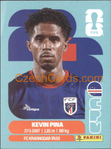 Kevin Pina 2026 Panini World Cup Sticker #CPV10