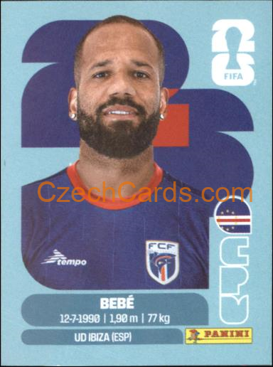 Bebe 2026 Panini World Cup Sticker #CPV20