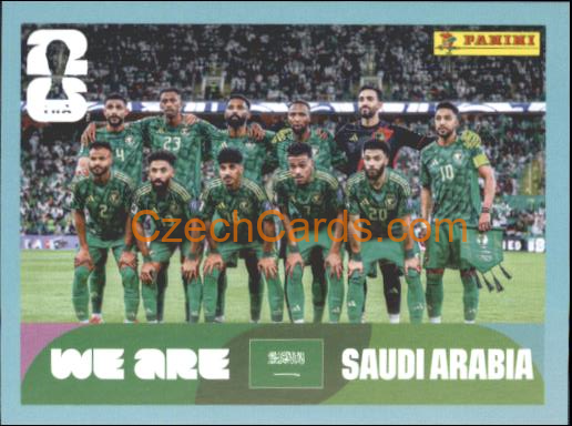 Team Photo 2026 Panini World Cup Sticker #KSA13