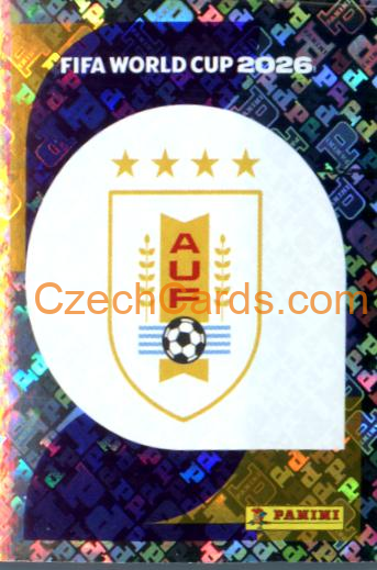 Emblem Uruguay 2026 Panini World Cup Sticker #URU1