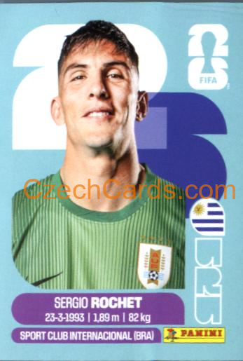 Sergio Rochet 2026 Panini World Cup Sticker #URU2