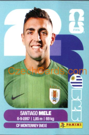 Santiago Mele 2026 Panini World Cup Sticker #URU3