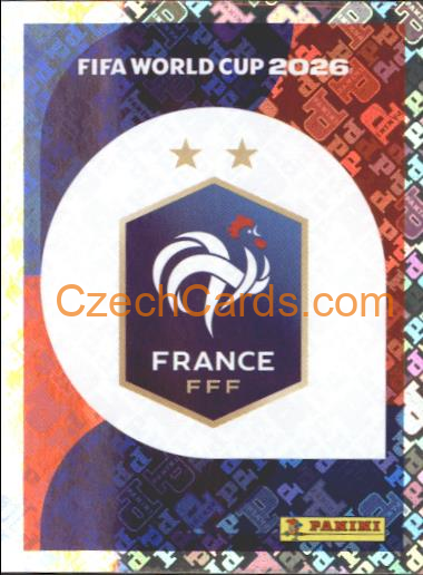 Emblem France 2026 Panini World Cup Sticker #FRA1