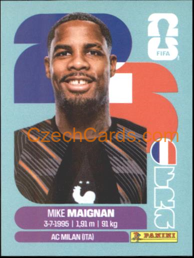 Mike Maignan 2026 Panini World Cup Sticker #FRA2