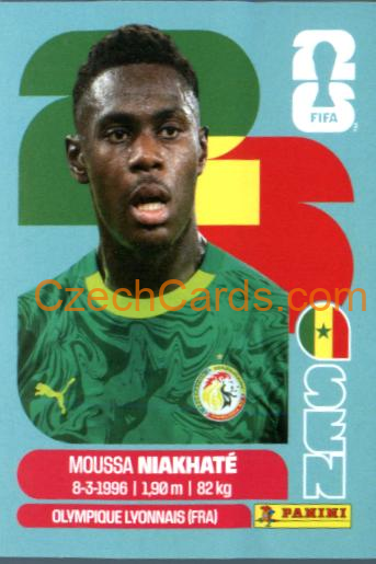 Moussa Niakhaté 2026 Panini World Cup Sticker #SEN4