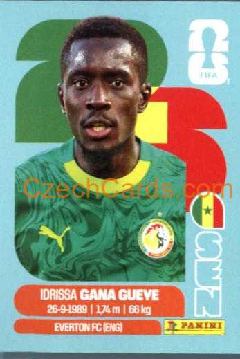 Idrissa Gana Gueye 2026 Panini World Cup Sticker #SEN9