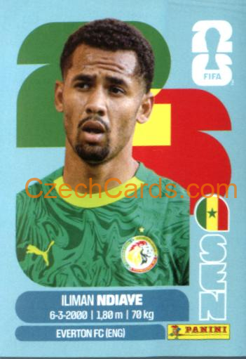 Iliman Ndiaye 2026 Panini World Cup Sticker #SEN18