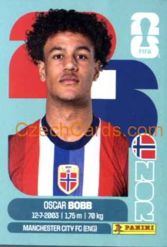 Oscar Bobb 2026 Panini World Cup Sticker #NOR20