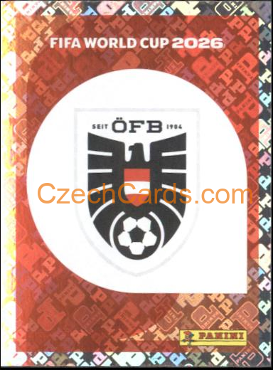 Emblem 2026 Panini World Cup Sticker #AUT1