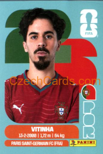 Vitinha 2026 Panini World Cup Sticker #POR12