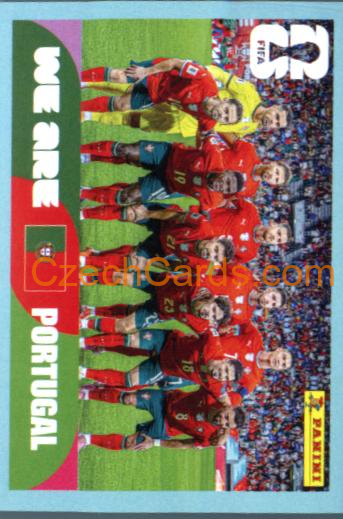Team Photo Portugal 2026 Panini World Cup Sticker #POR13