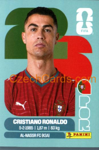 Cristiano Ronaldo 2026 Panini World Cup Sticker #POR15