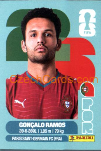 Gonçalo Ramos 2026 Panini World Cup Sticker #POR18